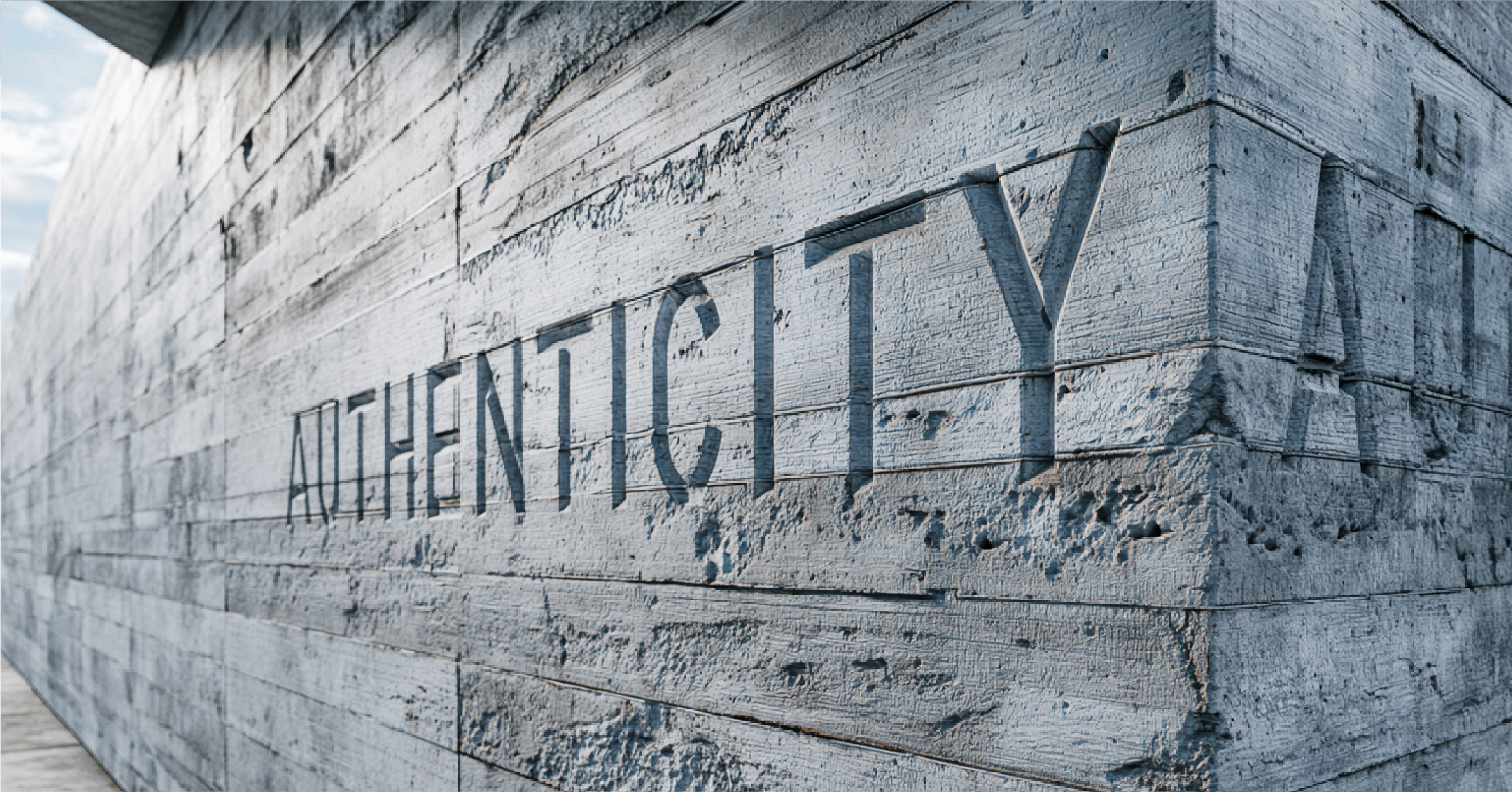 Authenticity Doesn’t Just Happen. It’s Built.